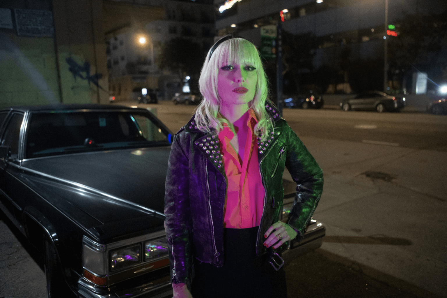 Rising Punk Star Kate Clover: A Neon-Noir Dream in LA's Underworld